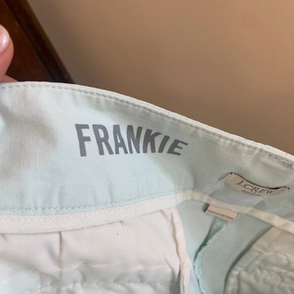 J.Crew Mint Green "Frankie" Stretch Short Size 10 - Picture 4 of 6